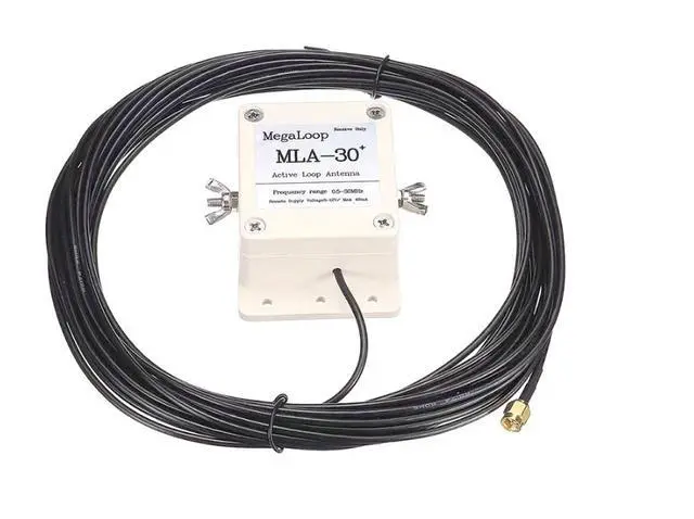 Alt view image 2 of 6 - MLA-30 + Circular Active Receiving Antenna - Low Noise, Medium Wave, Short Wave Antenna, Installed on Balcony