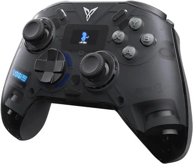 Main image of Apex 3 Elite Gaming Controller, Innovative Force Feedback Trigger, Full-Color LED Display Screen, Hybrid 8 Direction D-Pad, Multi-Platform Controller for PC, Android, IOS, TV Box Ect. Gray