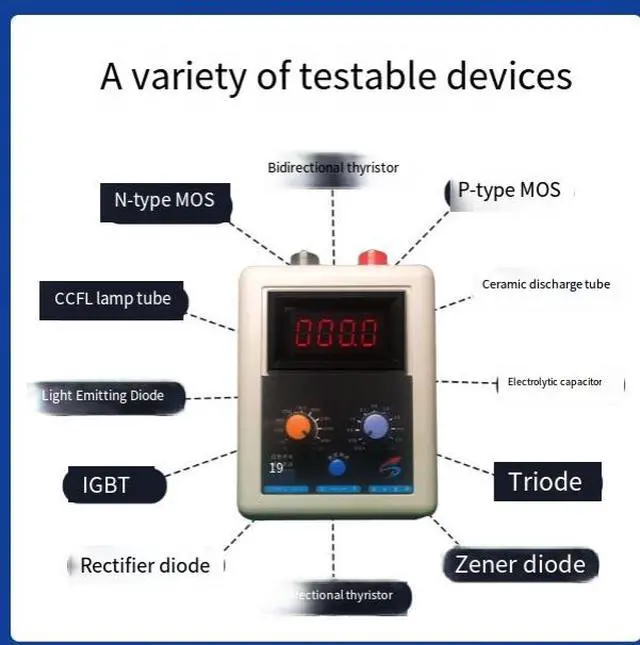 Alt view image 3 of 4 - 4th generation withstand voltage tester 3700V NMOS, PMOS, triode, IGBT, multi-purpose withstand voltage testing