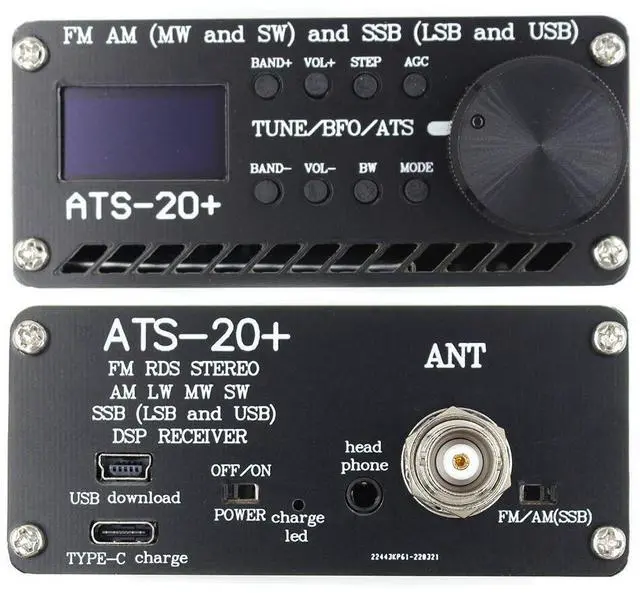 Alt view image 3 of 4 - ATS-20 + Si4732 Full Band Radio Receiver for FM, AM, MW, SW, SSB (LSB and USB)