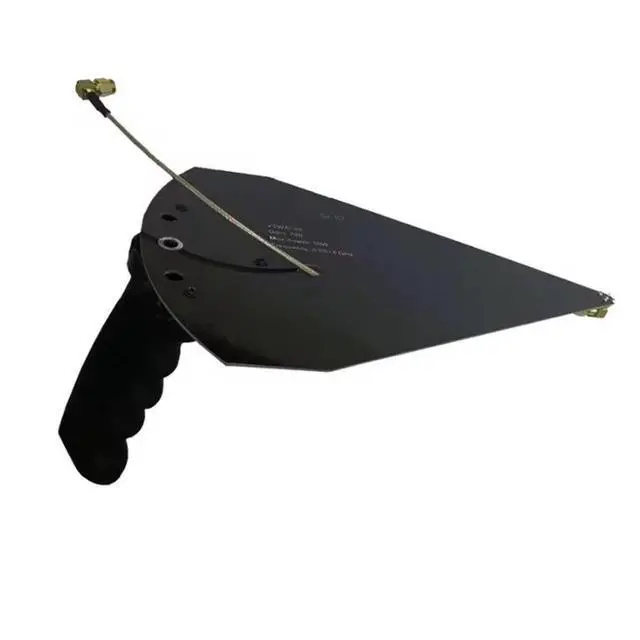 Alt view image 4 of 5 - SL10 Log-periodic antenna - 50 MHz - 6 GHz wideband high-gain antenna - 50W side-lobed test antenna
