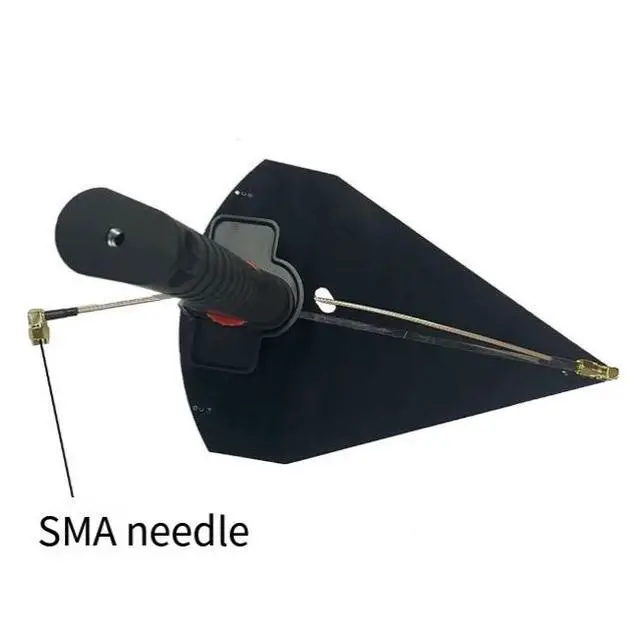 Alt view image 2 of 5 - SL10 Log-periodic antenna - 50 MHz - 6 GHz wideband high-gain antenna - 50W side-lobed test antenna