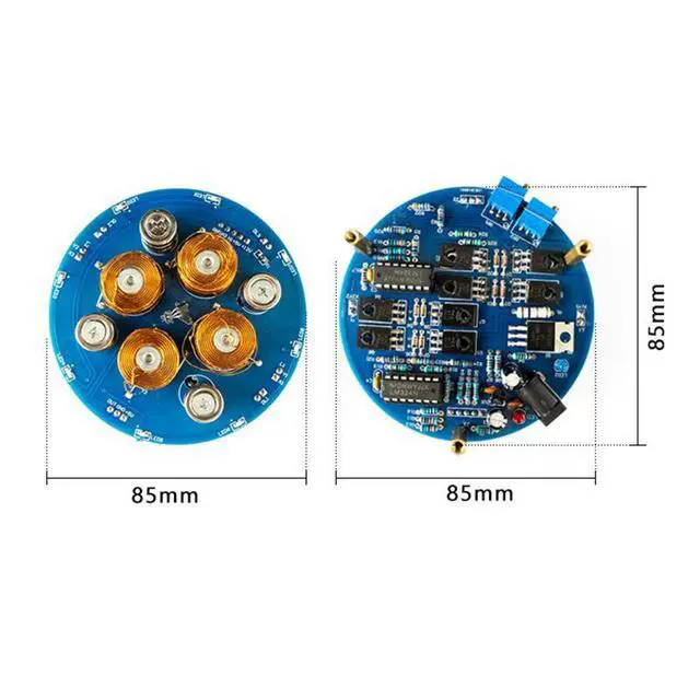 Alt view image 2 of 6 - wusu Magnetic levitation DIY electronic kit - Creative decorative toy - Rotating magnetic levitation module electronic DIY welding kit