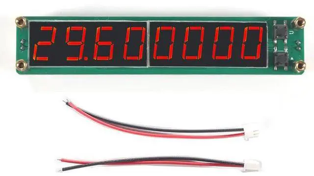Main image of PLJ-8LED-H Frequency Meter - 8-bit RF Signal Frequency Counter with LED Display for Frequency Range 0.1 - 2400 MHz