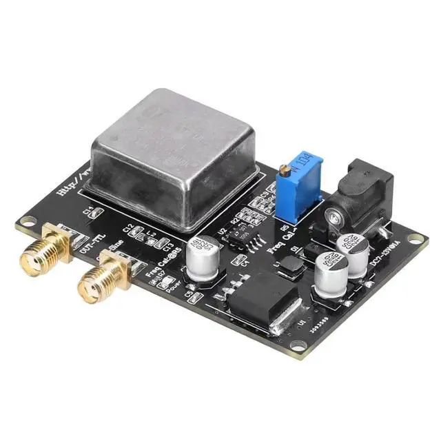 Alt view image 4 of 4 - 10 MHz OCXO ultra-stable low phase-noise precise clock reference source. Reference source can be adjusted to generate sinusoidal waveforms.
