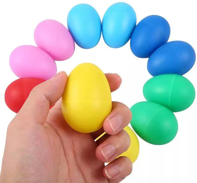 Main image of 12Pcs Egg Shakers Musical Instruments Percussion Egg for Kid