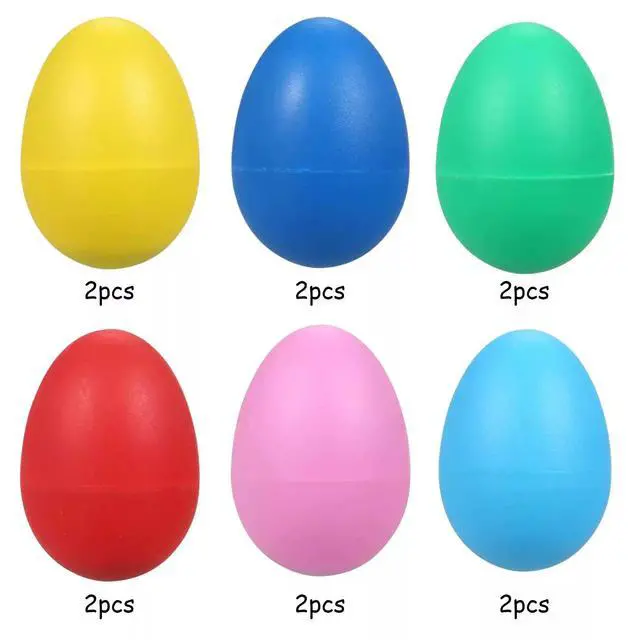 Alt view image 4 of 4 - 12Pcs Egg Shakers Musical Instruments Percussion Egg for Kid