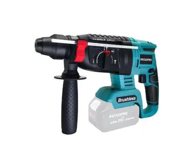 Alt view image 2 of 5 - Brushless Cordless Rotary Hammer Drill 18V SDS Plus Hammer D