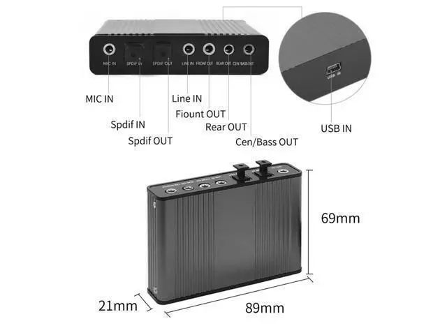 Alt view image 2 of 7 - External Sound Card Multiple Preset Effects Multiple Sound Functions Broadcast Sound Card For Mobile Phone PC Live