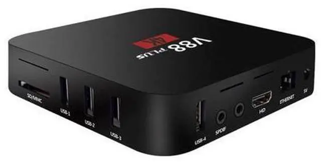 Alt view image 2 of 5 - V88 Plus RK3229 Quad Core 1080P 2+16GB Miracast TV Set-top Box for Android 7.1