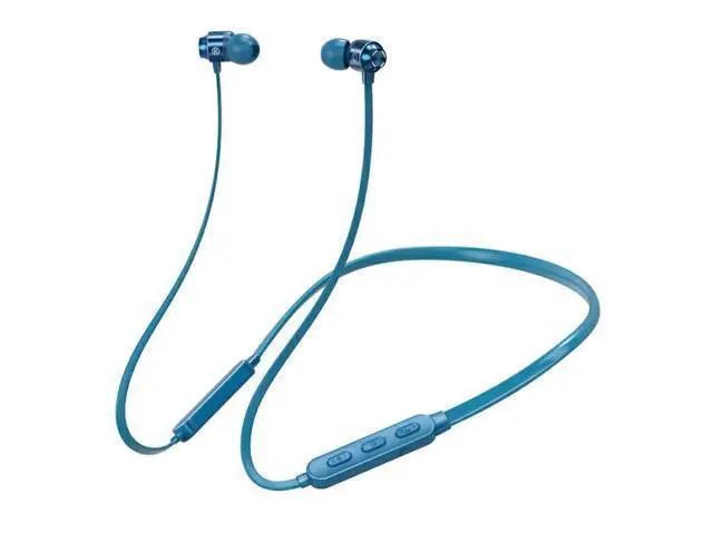 Alt view image 2 of 5 - ZY-08 bluetooth 5.0 Neckband Headset HIFI 6D Surround Sound Noise Reduction Earbuds 180mAh IP64 Sweatproof Magnetic Portable Sports Earphone with Mic