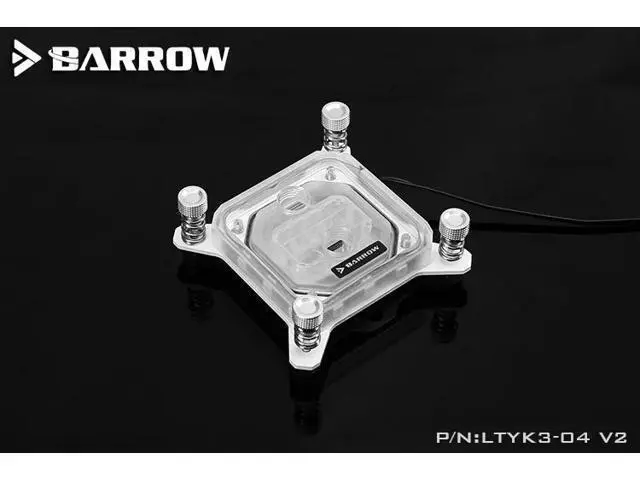 Alt view image 2 of 7 - LTYK3-04 V2 LRC2.0 RGB CPU Water Cooling Block for Intel 115x