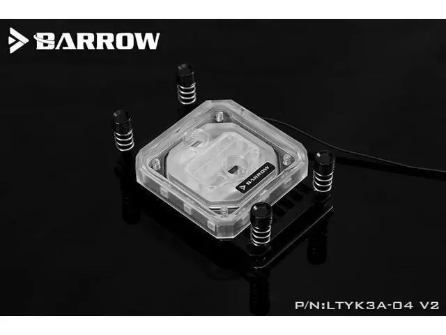 Alt view image 3 of 7 - LTYK3A-04 V2 LRC2.0 RGB CPU Water Cooling Block for AMD FM1 FM2 AM2 AM3 AM4