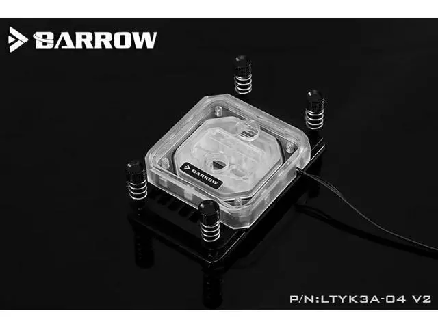 Alt view image 2 of 7 - LTYK3A-04 V2 LRC2.0 RGB CPU Water Cooling Block for AMD FM1 FM2 AM2 AM3 AM4