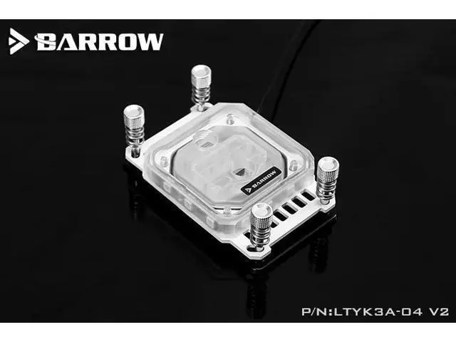 Alt view image 5 of 7 - LTYK3A-04 V2 LRC2.0 RGB CPU Water Cooling Block for AMD FM1 FM2 AM2 AM3 AM4