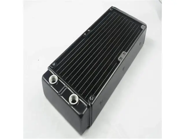 Alt view image 2 of 2 - 120mm 240mm 45mm thickness Aluminum Water cooling Radiator R120Y Double-deck