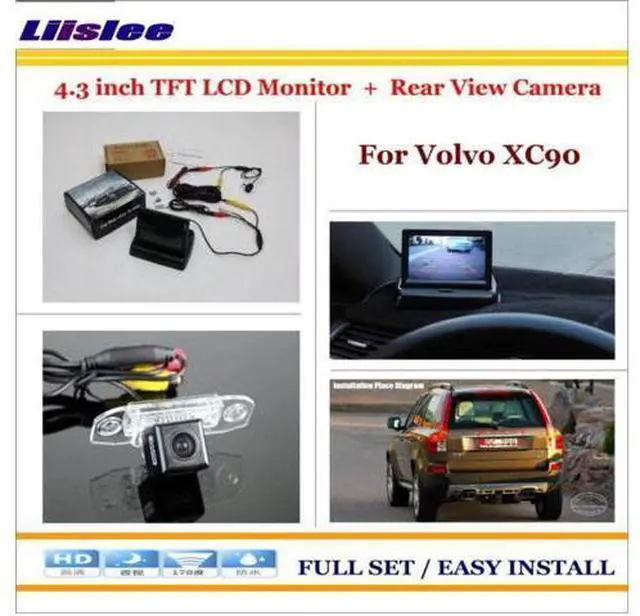 Main image of Camera For Volvo XC90 Car Parking Camera 4.3" LCD Monitor NTSC PAL Parking Rearview System