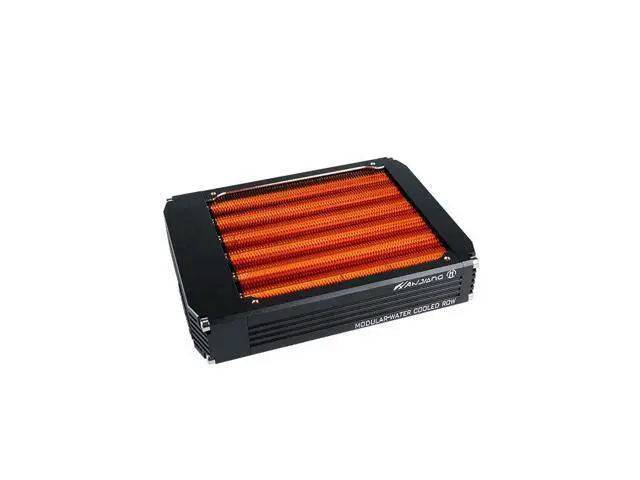 Alt view image 3 of 5 - HJ-V3 120/240/360mm Water Cooling All Copper Radiator For 12cm Fan Computer Heatsink30mm Thickness