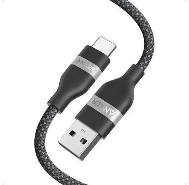 Main image of Car Carplay Cable for iPhone 17 16 Pro Max Plus Upcycled Braided USB A to USB C Car Charger Cord for Note20 and More (3FT Black)