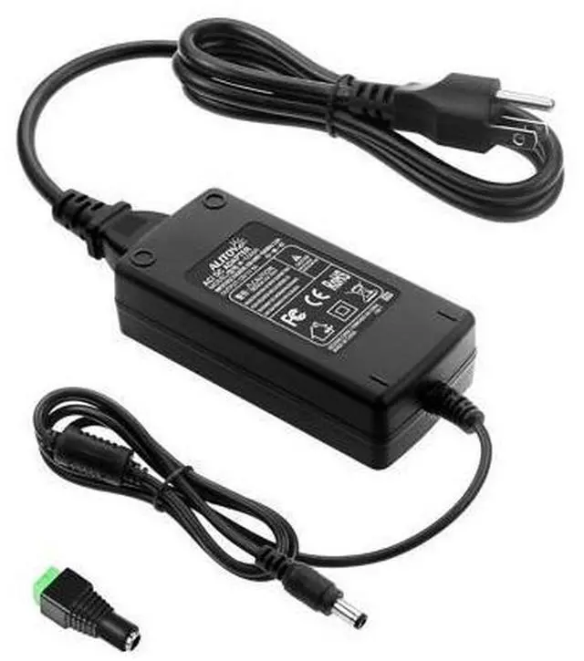 Main image of DC 12V 5A Power Supply Adapter Converter Transformer 60W AC 100-240V Input with 5.5x2.5mm DC Output Jack for 5050 3528 LED Strip Module Light
