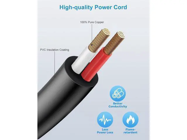 Alt view image 5 of 7 - 24V 3A Power Supply 72W AC Adapter Power Cord 100-240V 50-60Hz to DC 24 Volt 3 Amp Transformer 2A 1A Converter 5.5x2.5/2.1mm DC Barrel for LED Strip Module Light CCTV Camera System 6.2FT