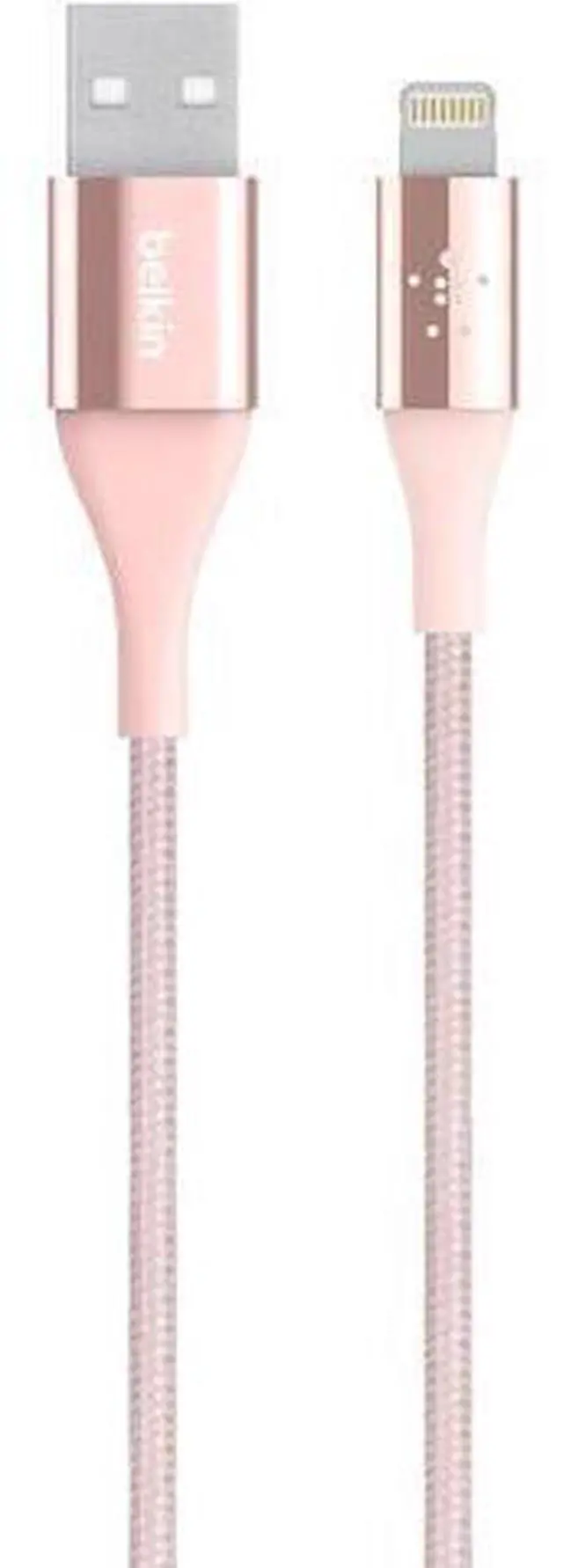 Main image of MIXIT DuraTek Lightning to USB Cable - MFi-Certified iPhone Charging Cable for iPhone 11 11 Pro 11 Pro Max XS XS Max XR X 8/8 Plus and more (4ft/1.2m) Rose Gold