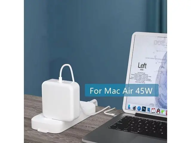 Alt view image 5 of 5 - Mac Book Air Charger Replacement for 45W T-Tip Power Adapter Compatible with Mac Book Air 11 inch & 13 inch Between 2012-2017