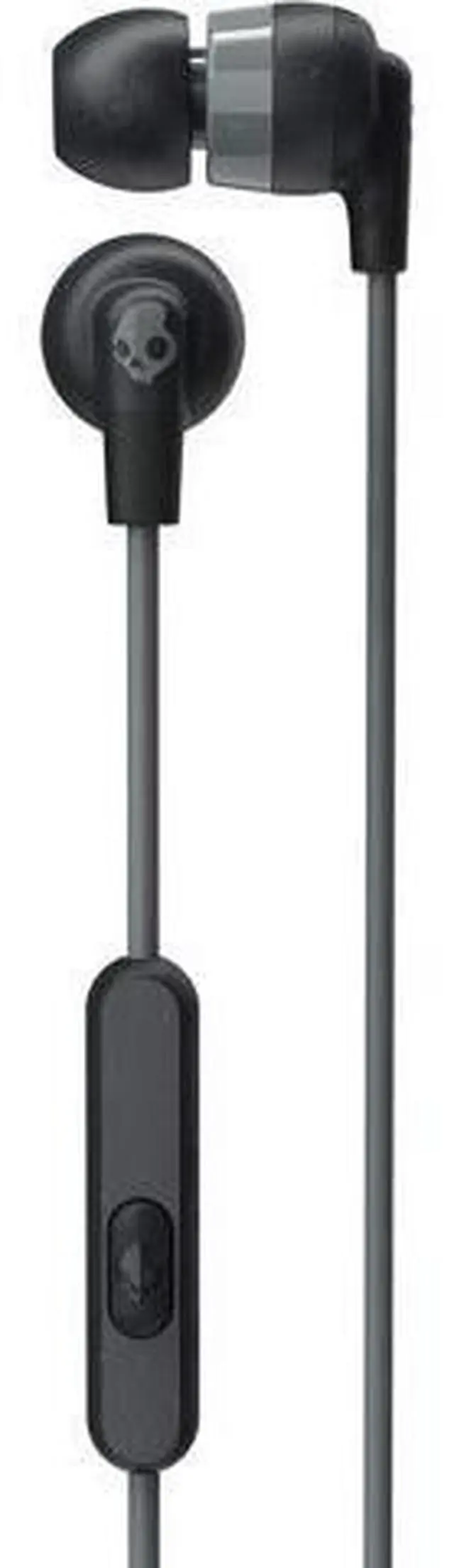 Alt view image 2 of 7 - Inkd+ Wired Earbuds with 3.5mm AUX Plug Noise Isolating Fit in-Line Microphone Call and Track Control Ear Gel Sizes Included for Custom Fit Convenient for Travel - Black