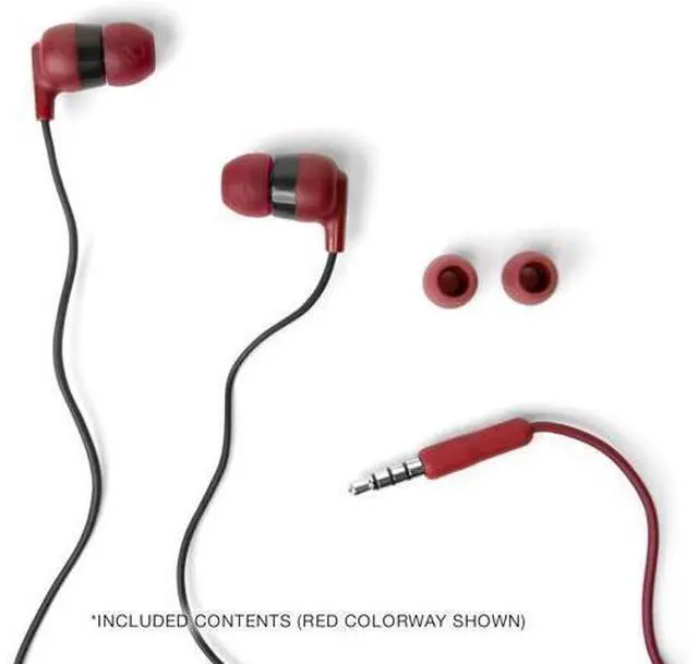 Alt view image 4 of 7 - Inkd+ Wired Earbuds with 3.5mm AUX Plug Noise Isolating Fit in-Line Microphone Call and Track Control Ear Gel Sizes Included for Custom Fit Convenient for Travel - Black