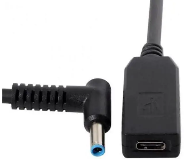 Alt view image 2 of 7 - UC-100-4530MM USB 3.1 Type C USB-C to DC 20V 4.5 3.0mm Power Plug PD Emulator Trigger Charge Cable for Laptop