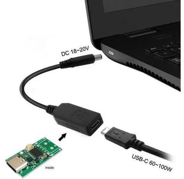 Main image of UC-100-5525MM USB 3.1 Type C USB-C to DC 20V 5.5 2.5mm2.1mm Power Plug PD Emulator Trigger Charge Cable for Laptop