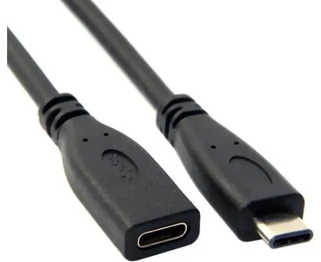 Main image of USB-C USB 3.1 Type C Male to Female Extension Data Cable for Laptop & Macbook Tablet Mobile Phone 2m UC-218-BK-2.0M