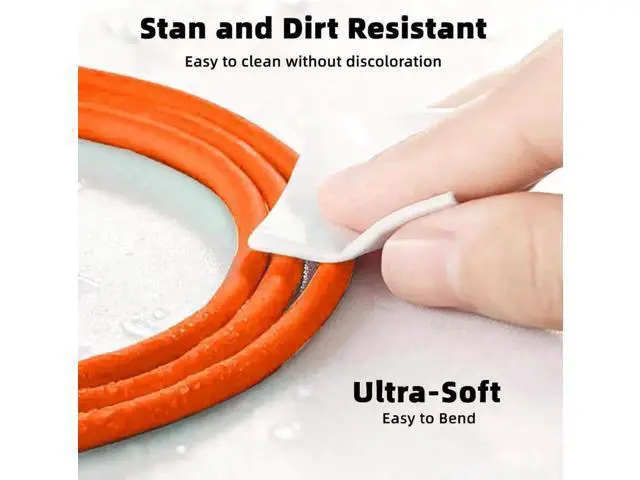 Alt view image 6 of 7 - 2.0M HDMI 4K to HDMI Ultra Soft High Flex HDTV Cable Hyper Super Flexible Cord High Speed Type-A Male to Male for Computer HDTV
