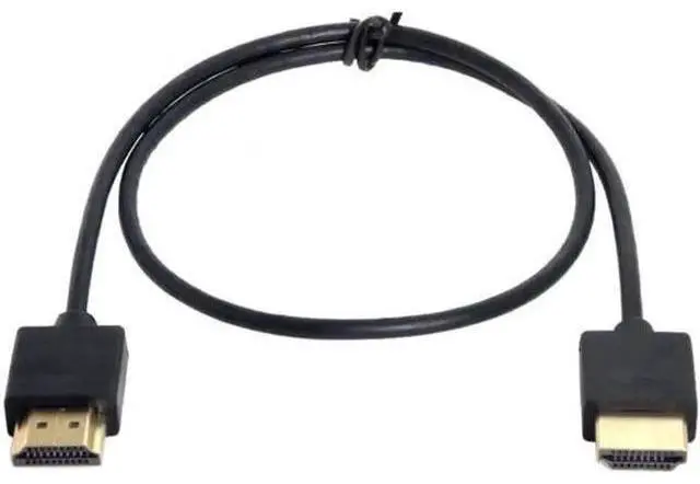 Main image of HD-138 OD 4.0mm standard HDMI 1.4 male to HDMI male HDTV Cable for PC Laptop HDTV 1m