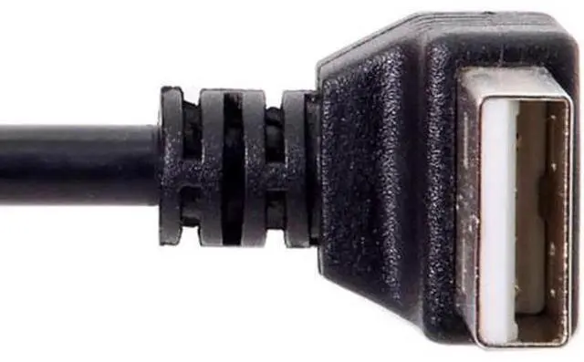Alt view image 3 of 7 - Down Angled 90 Degree USB 2.0 Male to B Type Male Cable for Printer Scanner Hard Disk 20cm