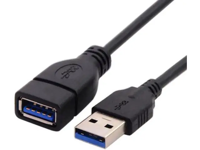 Alt view image 2 of 5 - USB 3.0 Type-A Male to USB 3.0 Type-A Female Extension Cable 20cm 5Gbps U3-026
