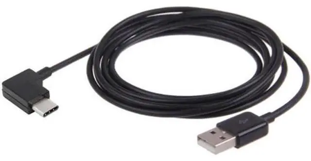 Main image of 100cm Right Angled USB 3.1 Type C USB-C to USB 2.0 Cable 90 Degree Connector for Tablet & Mobile Phone UC-011-BK-1.0M
