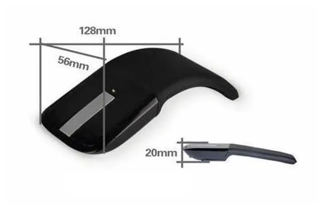 Alt view image 4 of 5 - mouse for Microsoft Arc Touch 2 generation mouse for Arc Touch portable wireless Mice