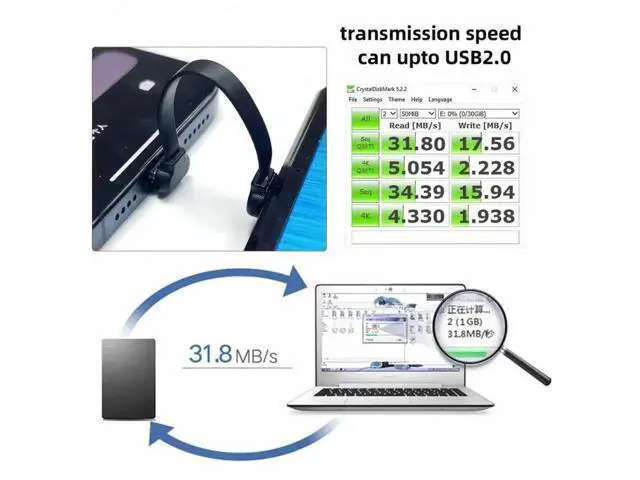Alt view image 2 of 7 - USB-C Type C to USB-C Ultra Slim Flat Power USB2.0 Data Cable Angled Connector 65W Fast Charge for Laptop Tablet Phone
