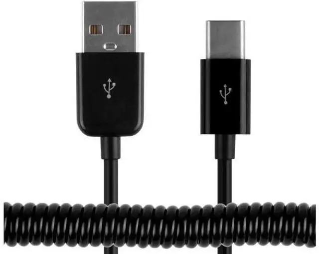 Alt view image 3 of 5 - Stretch USB-C 3.1 Type C Male to Standard USB 2.0 A Male Data Cable for Nokia N1 Tablet & Mobile Phone UC-318-BK-1.0M