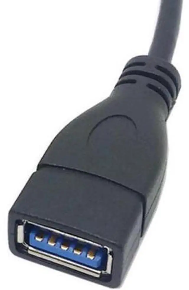 Main image of 90 Degree Right Angled USB-C USB 3.1 Type C Male to A Female OTG Data Cable for Macbook Tablet Mobile Phone UC-200-RI