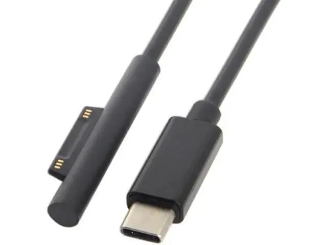 Alt view image 6 of 6 - USB 3.1 Type C USB-C DC 12-15V to Surface Pro3 Pro4 Pro5 Pro6 Book Charge Cable 1.8m