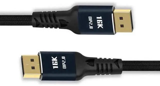 Alt view image 3 of 7 - DisplayPort 2.0 DP to DP Cable 16K 60hz Cable Ultra-HD UHD DP 1.4 8K 120hz for PC Laptop TV