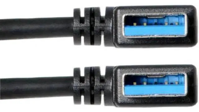 Alt view image 3 of 6 - U3-031-RI USB 3.0 Type-A 90 Degree Right Angled to Right Angled Data Cable for Hard Disk Computer