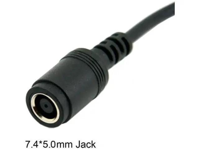 Alt view image 4 of 7 - DC 7.4*5.0mm Ultra slim DC Jack to 4.5*3.0mm Plug Cable 20cm For Laptop