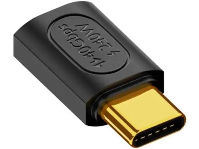 Alt view image 7 of 7 - USB4 Type C Male to Female Extension 240W Power 40Gbps Data 8K Video Adapter for NS Phone Laptop