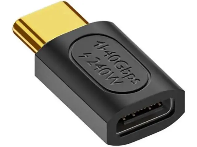 Alt view image 4 of 7 - USB4 Type C Male to Female Extension 240W Power 40Gbps Data 8K Video Adapter for NS Phone Laptop