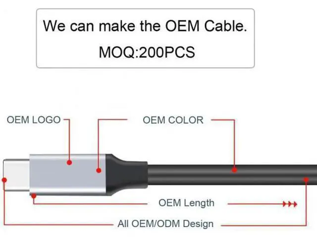 Alt view image 4 of 7 - 20CM USB-C USB 3.1 Type-C Male to Female Extension Data Cable 10Gbps 100W with Sleeve for Laptop Phone