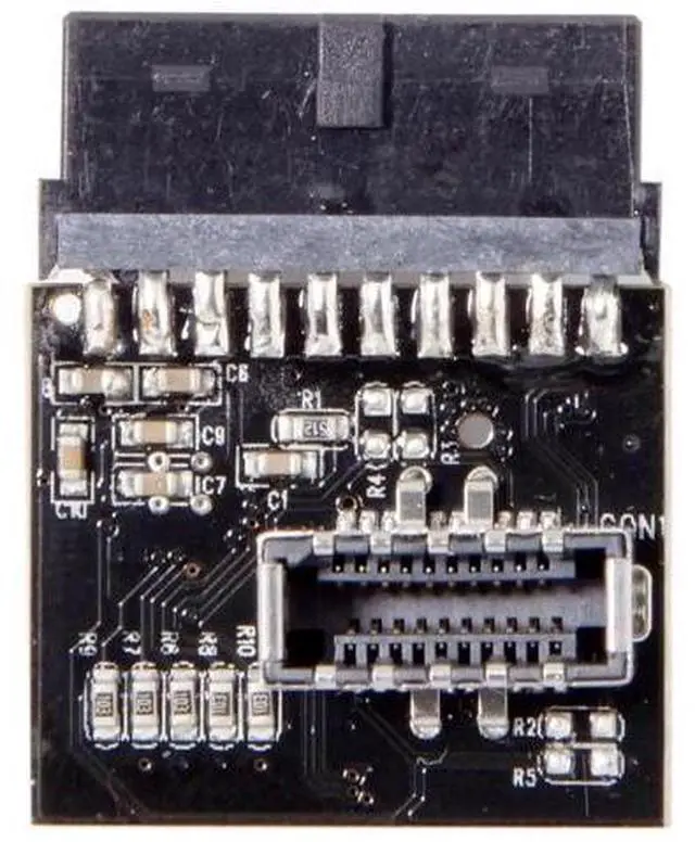 Main image of USB 3.1 Front Panel Socket to USB 3.0 20Pin Header Male Extension Adapter for Motherboard