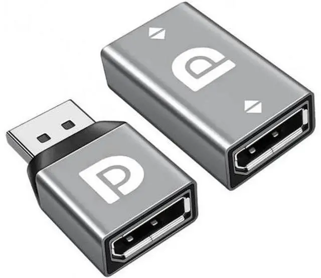 Main image of 2pcs/set DisplayPort 1.2 4K 60hz to DP Extension Adapter Male Female Ultra-HD UHD for Video PC Laptop TV